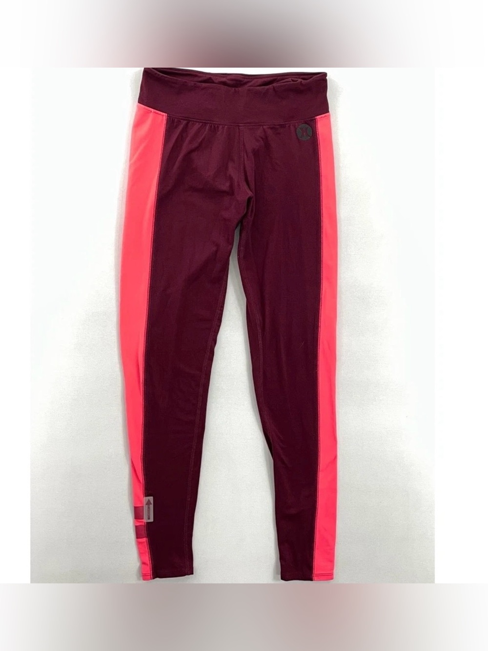 Nike Hurley Hot Pink/Maroon Medium Leggings